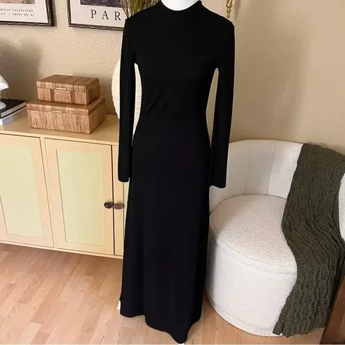 CHRISTOPHER ESBER Black Open Back Hollow Dress Size AUS 8 US 4