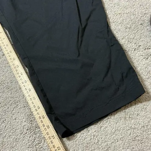 L.L.Bean  Women's Black Cargo Pants Elastic Waist Drawstring Casual Size 3X