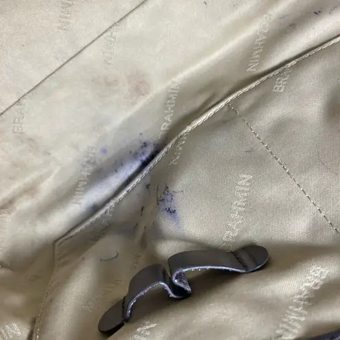 Brahmin MARISSA Elegant Gray Leather Handbag