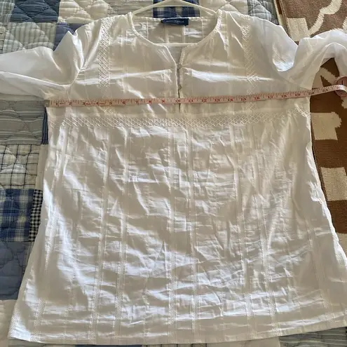 Piazza Sempione White Blouse made in Italy IT 44 S
