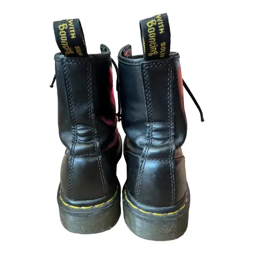 Dr. Martens  1460 Smooth Leather Lace Up Boots Black Ladies size 6