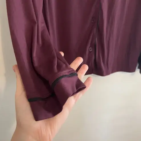 Tommy John Sleep Shirt Comfy Classic Lightweight Night Shirt Modal Blend Sz Med Red - Image 2