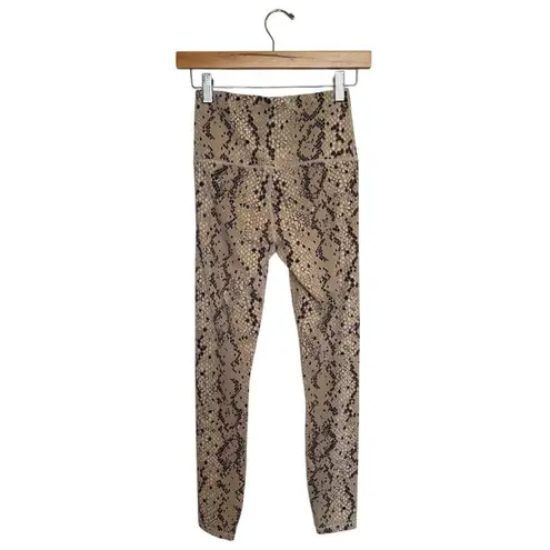 Varley Women's Century Legging 7/8 Mojave Snake Size XS Yoga Gym Activewear