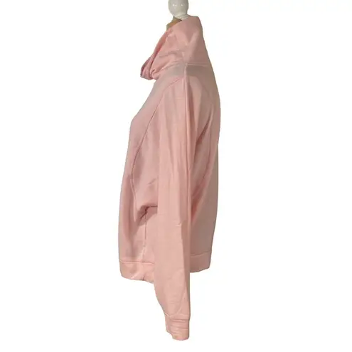 Avia Fleece Athletic Top Sweatshirt Funnel Neck Pink Size 2X Stretch