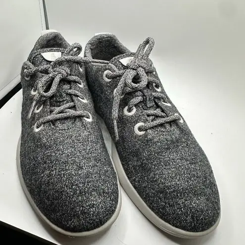 Allbirds Women's Wool Runners Merino Wool Natural Grey Sneakers 10