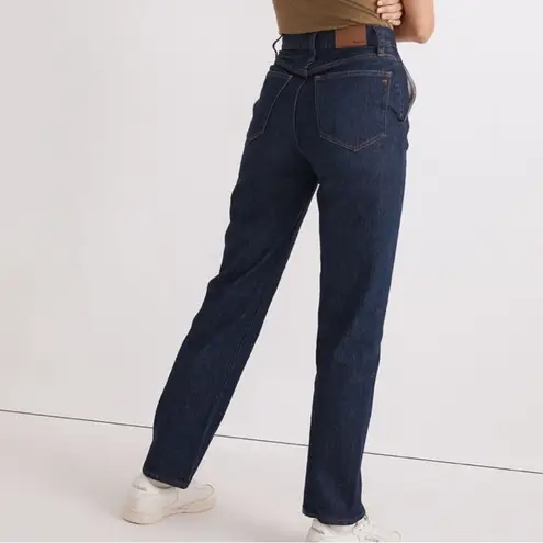 Madewell  The Perfect Vintage Straight Jean in Greenhaven Wash: Seamed Version 24