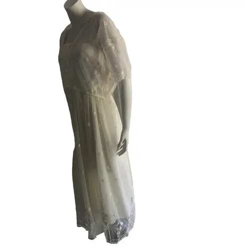 Vintage Strauss by Bonnie Lace Victorian Maxi Dress Women's Size 10 (XS Modern)