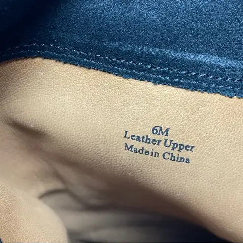 LAmour Des Pieds Pamby Black Suede Ruched Western inlaid Heel Boots womens 6