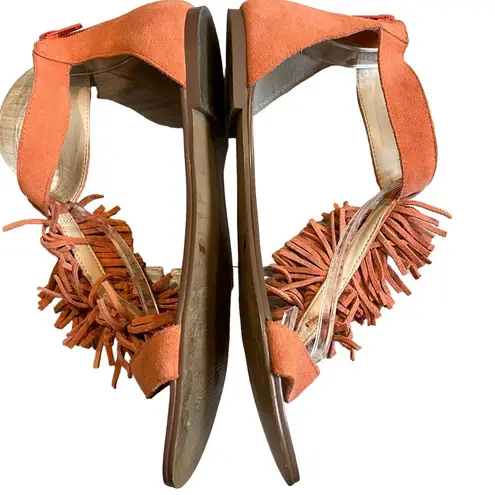 Sole Society  Koa Fringe Sandals, Sz 8.5