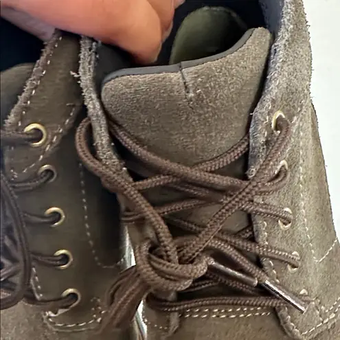 Worx by Red Wing Steel Toe Chukka Boots Lace Up 5124 size 6 Gray