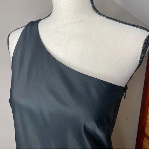 Hugo Boss Black One Shoulder Sleeveless Knee Length Dress 6 Formal Party Wedding