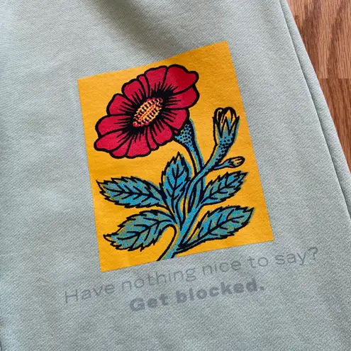 Boys Lie NEW GET BLOCKED MINT SWEATPANTS - SZ LARGE