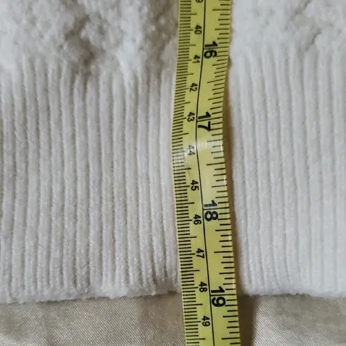 Wilfred Women's Cream Knit Sweater 100% Wool Size:L