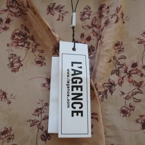 L'Agence NWT Holly Floral Blouse