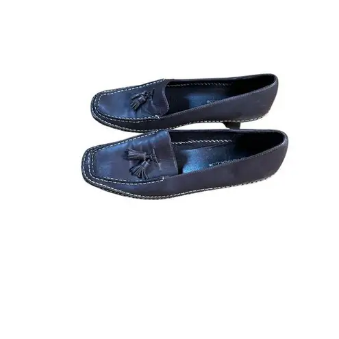 Aerosoles Leather Tassel Loafers Comfort Driving Moccasins Classic Flats