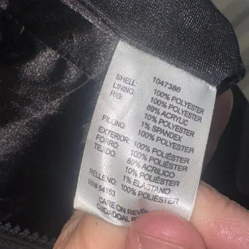 Andrew Marc Black Quilted Vest Women's Size S