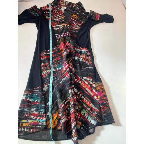 Joseph Ribkoff Duster/Sweater/Coat Polyester Spandex EUC Sz 6 Long Sleeves