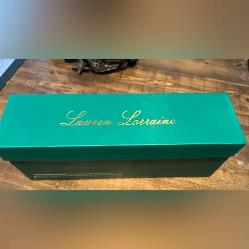 LAUREN LORRAINE Tampa Clear Jelly Rhinestone Embellished Thong Sandal Silver Size 6