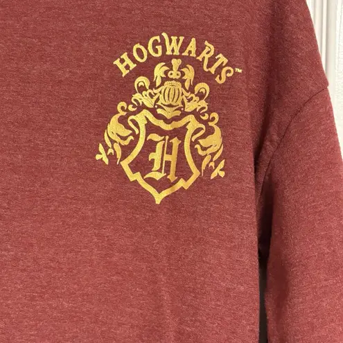 Harry Potter Womens Wizarding World Of Sweatshirt Size XS Pullover Maroon