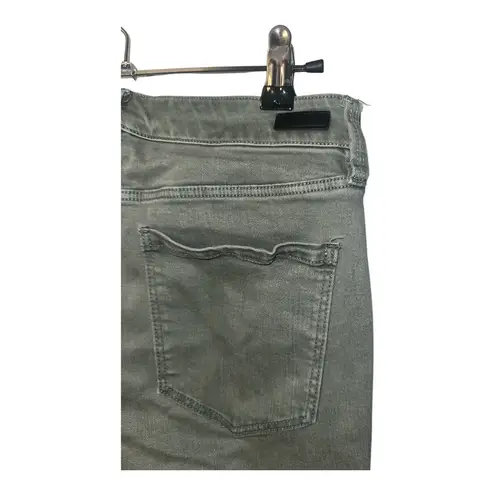 Liverpool for Nic + Zoe Olivewood Skinny Jeans, Size 4 Green