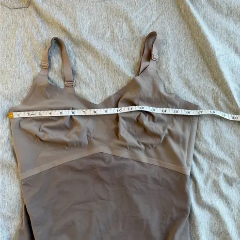 Honeylove Liftwear Cami Bodysuit Taupe XL Shapewear FLAW