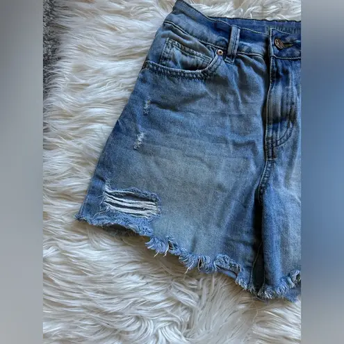 REWASH  super high waisted cut-off shorts