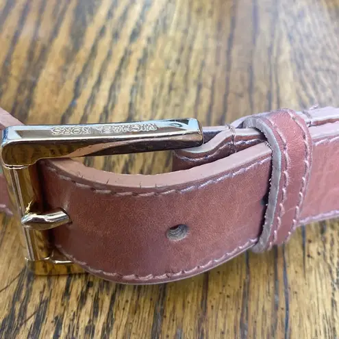 Michael Kors  gold Signature Belt 554138