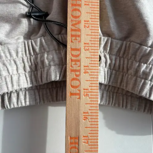 Varley Taupe Sweatpants Joggers Lounge Pants Medium Drawstring Elastic Waist