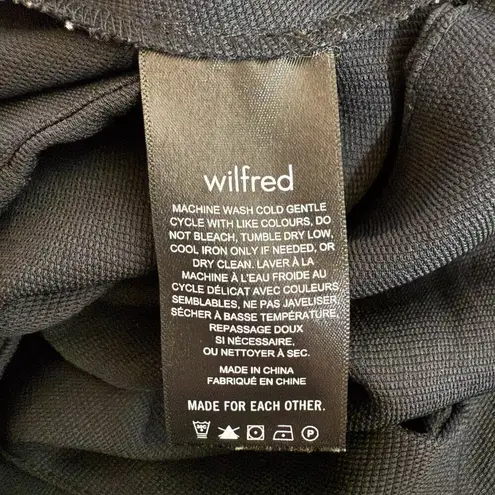 Wilfred Aritzia Ecoulement Romper Women's 4 Black Tie Waist Cut Out Sleeveless