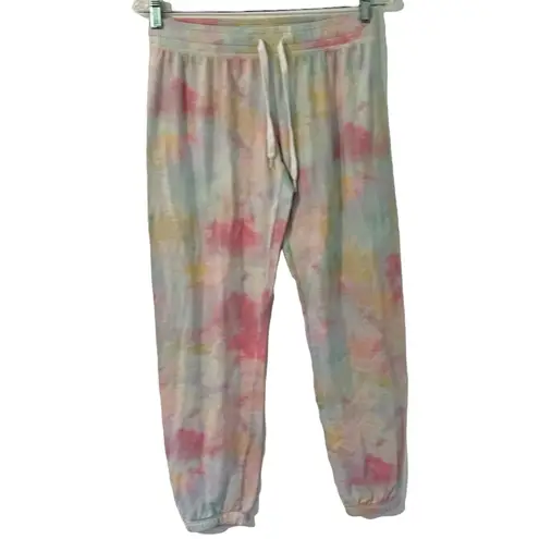 P.J. Salvage Rainbow Tie Dye Joggers