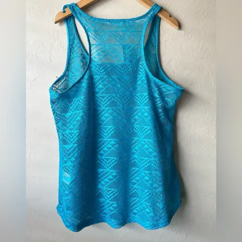 Maurice's 🆕 Maurice’s Teal Swimsuit Cover Tank Top | M