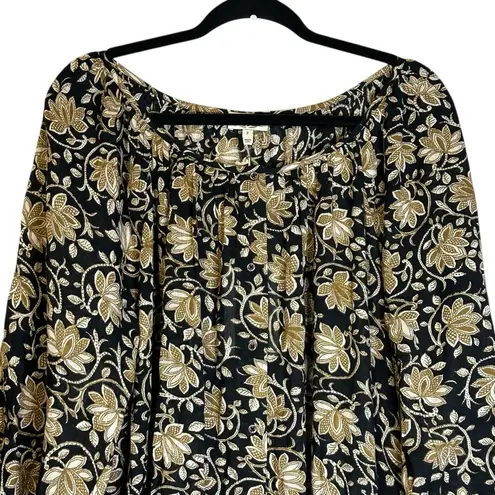 THE GREAT. SWIM Black Brown Tan Swim Coverup Dress NWT Size 2/US Medium Beachy