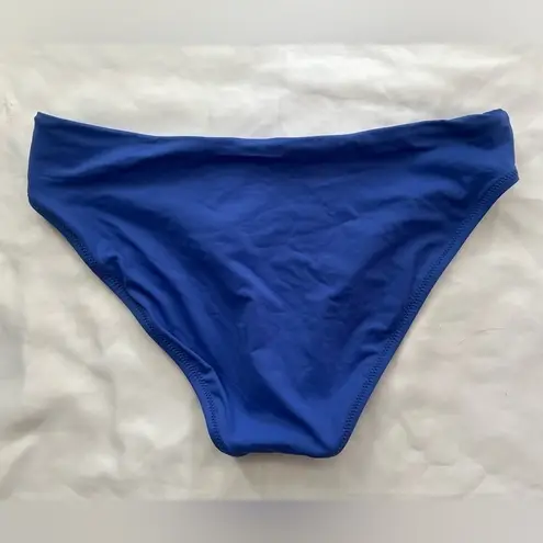 Vitamin A Luciana Full Coverage Bikini Bottoms in Sapphire Blue 12