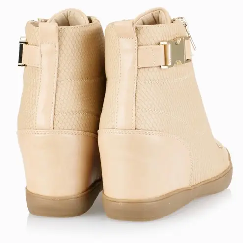 Call it spring high top wedge sneakers