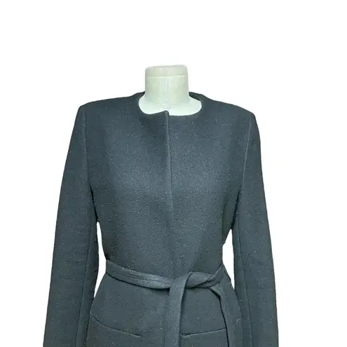 IRO Kila Coat Jacket Black Wool Blend Size 38 / US 6