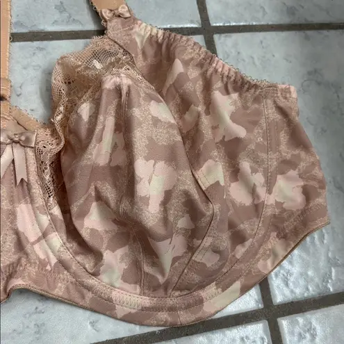 Elomi Full Figure Morgan Banded Underwire Stretch Lace Bra EL4110 NEW 44DD Size undefined