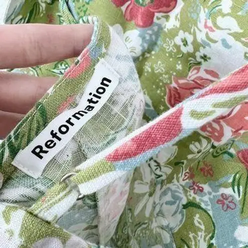 Reformation Wiley Linen Dress thumbnail 6