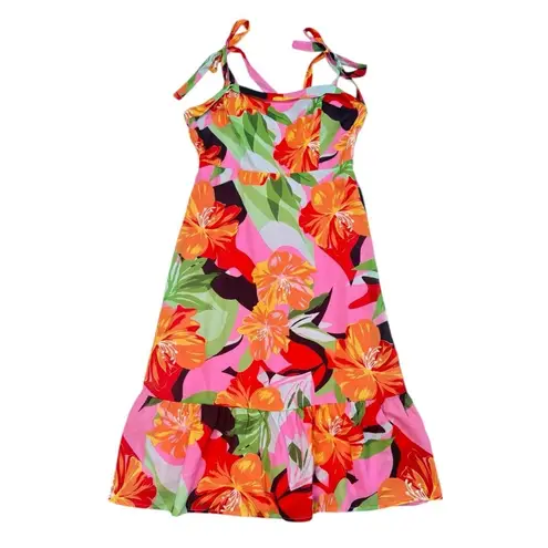 Collective Concepts *New Dress Womens XL Tropical Hawaiian Floral Travel Resort