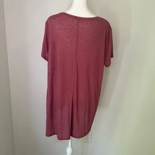 Lululemon  Back to Me maroon short-sleeve t-shirt