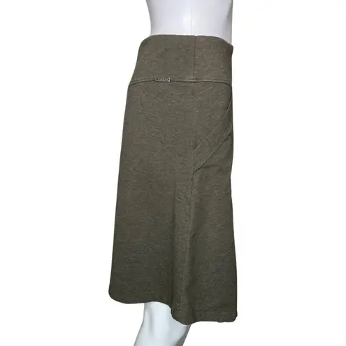 prAna Skirt Women XS Brown A Line Mini Casual Hiking Outdoors Neutral Minimalist