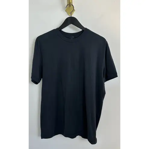 SKIMS Boyfriend T-Shirt in Onyx Black Size Large