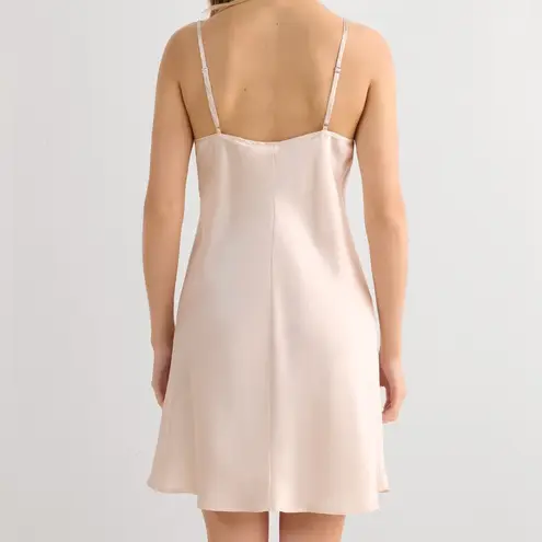 NWT Intimissimi Elegant Beige Silk Slip Size Small