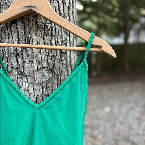 Emerald Green Women's One Piece Swimsuit Size M