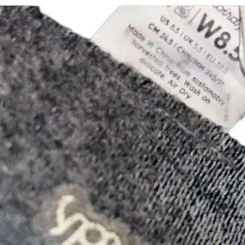 Allbirds Women's Mist Dark Grey Sole Tree Breezer Ballet Flats Size 8.5