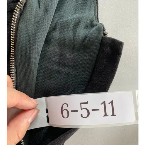 Boys Lie Boys Lie Corset Top Womens X Large Black Boned Bodice Strapless Paneled Zipper