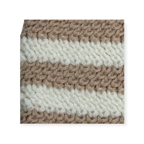 new House of Harlow 1960 𣓠Crochet Striped Bermuda Shorts 𣓠Almond White 𣓠Small