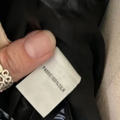 Tokyo Denim Black Silk Beaded Halter with exposed Back