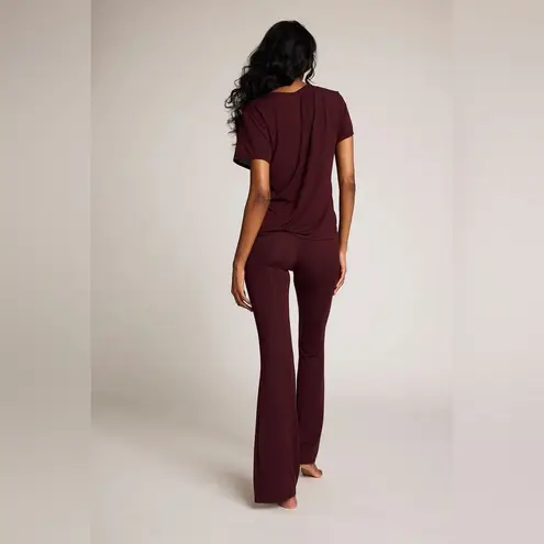 Negative Underwear Whipped Roll Down Pant in Garnet, Size Small