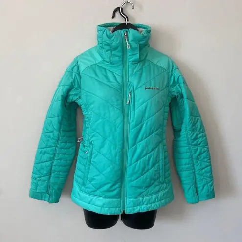 Columbia Patagonia Rubicon Rider Mint Teal Puffer Jacket Sz XS