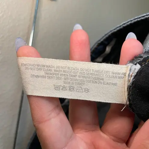 Women’s Fat Face Denim Mini Skirt Size 12 With Pockets Excellent Condition Y2K Blue